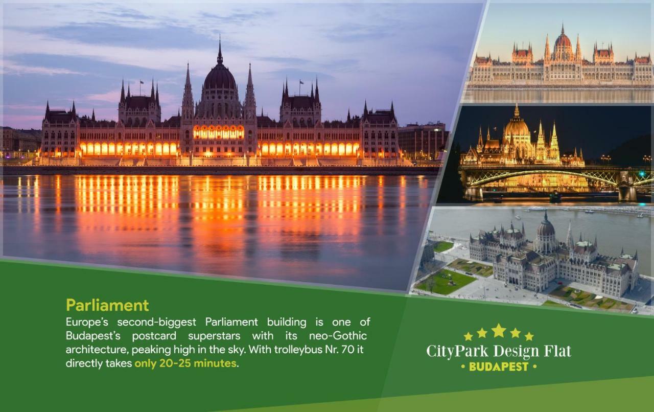 Citypark Design Flat Budapest Kültér fotó