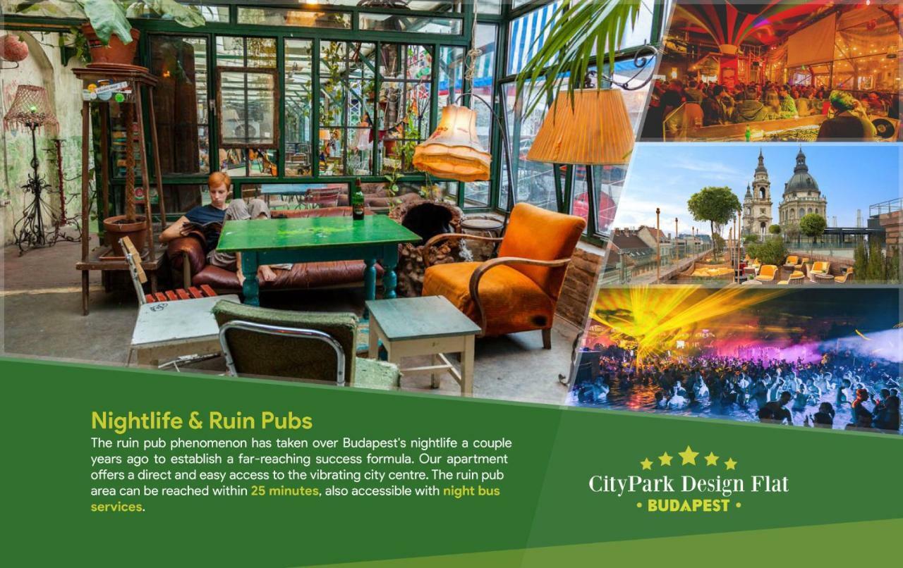 Citypark Design Flat Budapest Kültér fotó